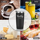 Daddy and Mommy Est 2023 Travel Tumbler, New Parents Insulated Tumblers 20Oz
