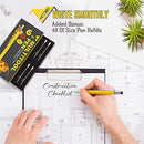 Gifts for Men Dad,Multitool Pen Construction Tools Multi,Cool Pen Tool Gadget for Men
