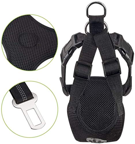 Triple Mesh, Soft and Comfortable, Breathable, Adjustable Chest Belt