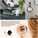 5Inch,20X Magnifying Mirror, Two Sided Mirror, 20X/1X Magnification
