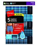 Tartan Plaid Medium US Mens Tagless Boxer Brief with Exposed Waistband Multipacks