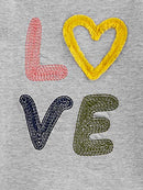 Toddler Girls' 4-Piece Long-Sleeve Shirts and Pants Playwear Set