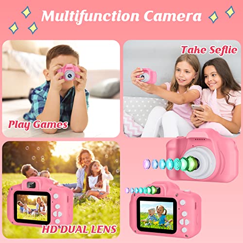 Kids Camera for Boys and Girls, Digital Camera for Kids Toy Gift, Toddler Camera Birthday