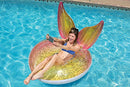 Poolmaster Glitter Pixie Inflatable Swimming Pool Party Float (48 Inch), Multi-Color