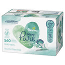 Pampers Aqua Pure Sensitive Water Baby Diaper Wipes, Hypoallergenic and Unscented