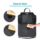Oasser Kick Mats Car Seat Back Protectors Back of Seat Organizers 2 Pack XL