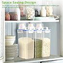 Small Rice Storage Container, Dry Food Airtight Container, Pet Dog Cat Food Canister