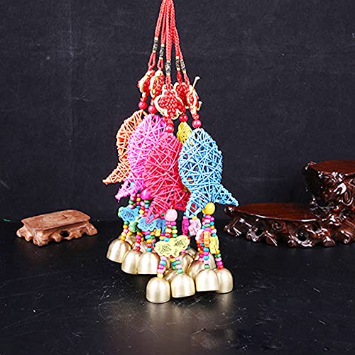 Pet Parrot Bell Toy, Bird Chew Toys with Stainless Steel Bells