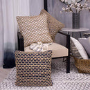 Jada Decorative Throw Accent Pillow Cover and Insert | Premium Woven Design