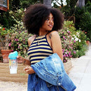 A Portable Cereal Cup - No Spoon. No Bowl. It's Cereal On The Go.