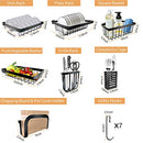 Dish Drying Rack Over The Sink -Adjustable Large Dish Rack Drainer