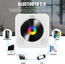 CD Player Portable Bluetooth Desktop CD Player for Home with Timer Built-in HiFi Speaker