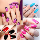 500PCS Half Cover False Nails Tips - Acrylic Nail Tips, 10 Sizes Lady French Style Acrylic