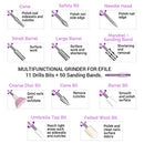 Portable Electric Nail Drill Professional Efile Nail Drill Kit for Acrylic, Gel Nails, Manicure