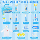 Doctor Kits for Kids Toddler Boy Toys Medical Playset Dress Up Halloween Costume
