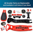 S SKIDEE Scooter for Kids with Foldable and Removable Seat – Adjustable Height