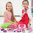 Meland Kids Makeup Kit - Girl Pretend Play Makeup & My First Purse Toy for Toddler