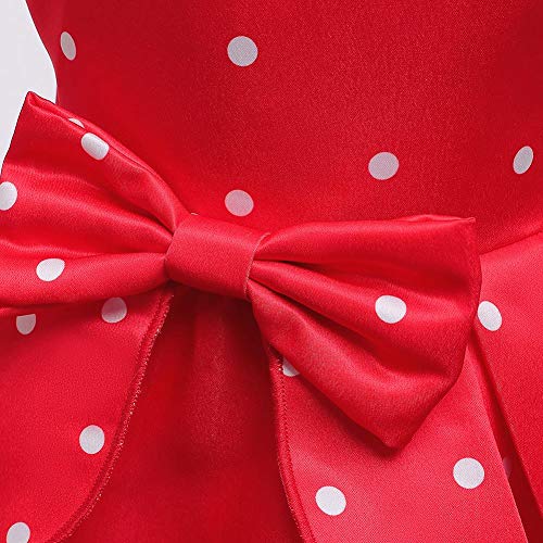 Girls Polka Dot Halloween Christmas Princess Party Cosplay Costume