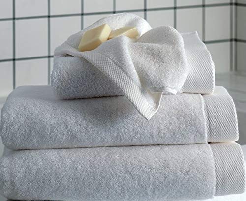 Towel Plush Luxury Soft White Towels Set 6-Pieces