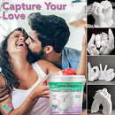 Plaster Hand Mold Casting Kit, Unique Valentines Gift Ideas for Boyfriend Girlfriend