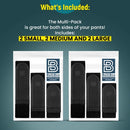 Titan Black MultiPack No Buckle Elastic Belt For Men
