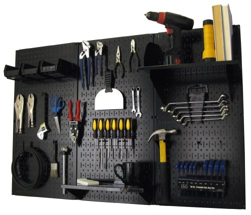 Pegboard Organizer Wall Control 4 ft. Metal Pegboard Standard Tool Storage Kit