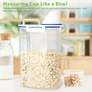 Small Rice Storage Container, Dry Food Airtight Container, Pet Dog Cat Food Canister