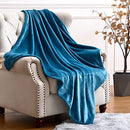 Flannel Fleece Blanket Twin Size, All Season Lightweight Super Soft Cozy Blanket for Bed