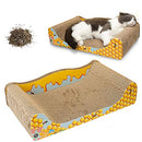Cat Scratcher Cardboard Sofa Bed Couch, Large Size 20 inch Kitten Scratching Lounge
