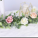 Faux Eucalyptus Garland Plant, 2 Pack Artificial Vines Hanging Eucalyptus Leaves