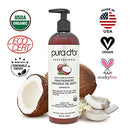 Organic Fractionated Coconut Oil (16oz) USDA Certified 100% Pure & Natural Carrier Oil