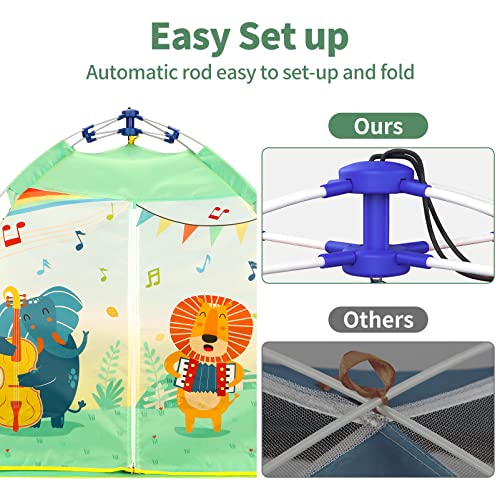 Kids Play Tent Easy Set Up Tent Pop up Children's Playhouse 47" x 47" x 42"