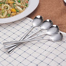 Spoons, 8 Pieces Stainless Steel Korean Spoons,8.5 Inch Soup Spoons,Korean Spoons