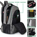 Travel Laptop Backpack, Business Anti Theft Slim Durable Laptops Backpack