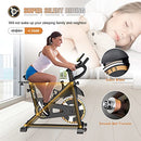 Indoor Cycling Bike Stationary, VIGBODY Exercise Bike Ipad Holder with LCD Monitor