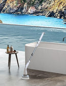 Electric Spin Scrubber Kh8, 2023 New Cordless Shower Scrubber, 4 Replacement Head