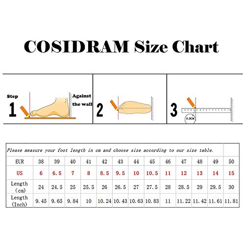 COSIDRAM Men Casual Shoes Sneakers Loafers Breathable Comfort Walking Shoes