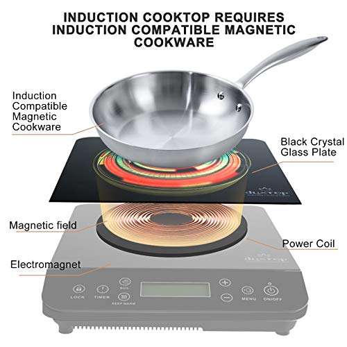 Duxtop Portable Induction Cooktop, Countertop Burner Induction Hot Plate