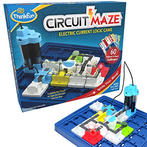 Circuit Maze Electric Current Brain Game and STEM Toy for Boys and Girls