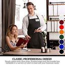 Unisex Apron Bulk Machine Washable for Kitchen Crafting BBQ Drawing Outdoors