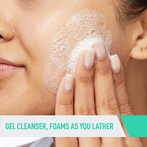 Foaming Facial Cleanser, Makeup Remover and Daily Face Wash