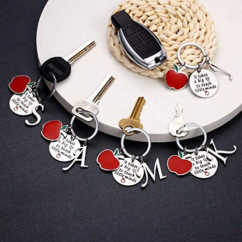 Teacher Gifts for Women, Keychain for Teachers Thank You Gifts from Students(A)