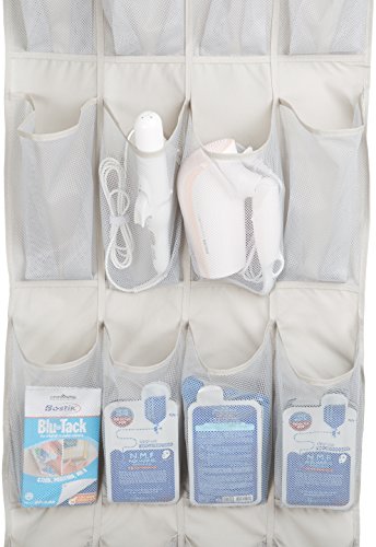 24-Pocket Over-the-Door Hanging Medium-Size Shoe Organizer