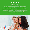 Natural Watermelon Flavor Kids Fluoride Free Toothpaste, Vegan, SLS Free, Gluten Free