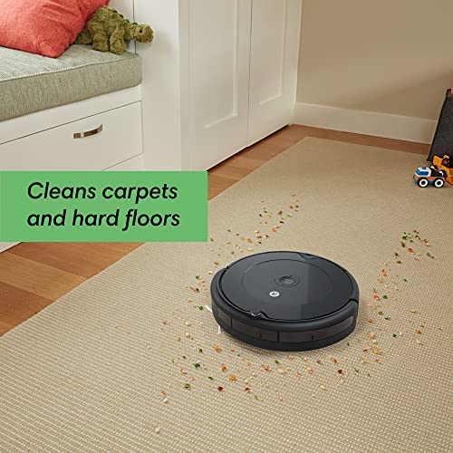 Robot Vacuum-Wi-Fi Connectivity, Personalized Cleaning Recommendations, Works with Alexa