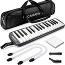 32 Keys Double Tubes Mouthpiece Air Piano Keyboard with Carrying Bag 32 Keys