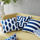 Decorative Pillow Cover Set Soft Microfiber Outdoor Cushion Covers 20 X 20