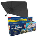 Car Windshield Sun Shade, One-Size (31x57), As Seen on TV