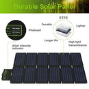 SolarFairy 100W Portable Foldable Solar Panel Charger Kit 18V DC Output for Portable