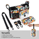 Universal Baby Stroller Organizer, Stroller Caddy with Heightened Insulated Cup Holders